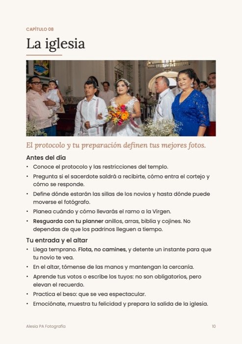 Página: la iglesia